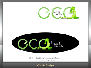 Diseño de Logo por Olisoft para Eco Living YOGA | Diseño: #197439
