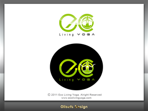 Diseño de Logo por Olisoft para Eco Living YOGA | Diseño: #197442