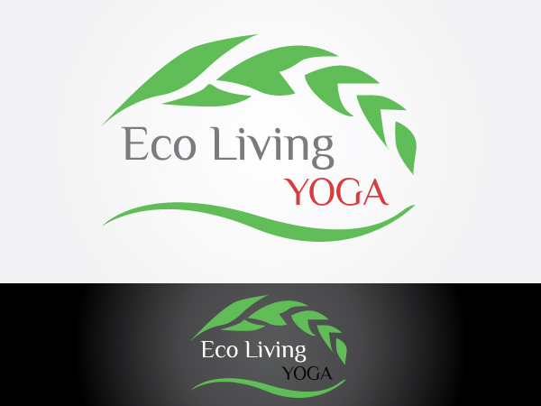 Logo Design by Iulia for Eco Living YOGA | Design #200758