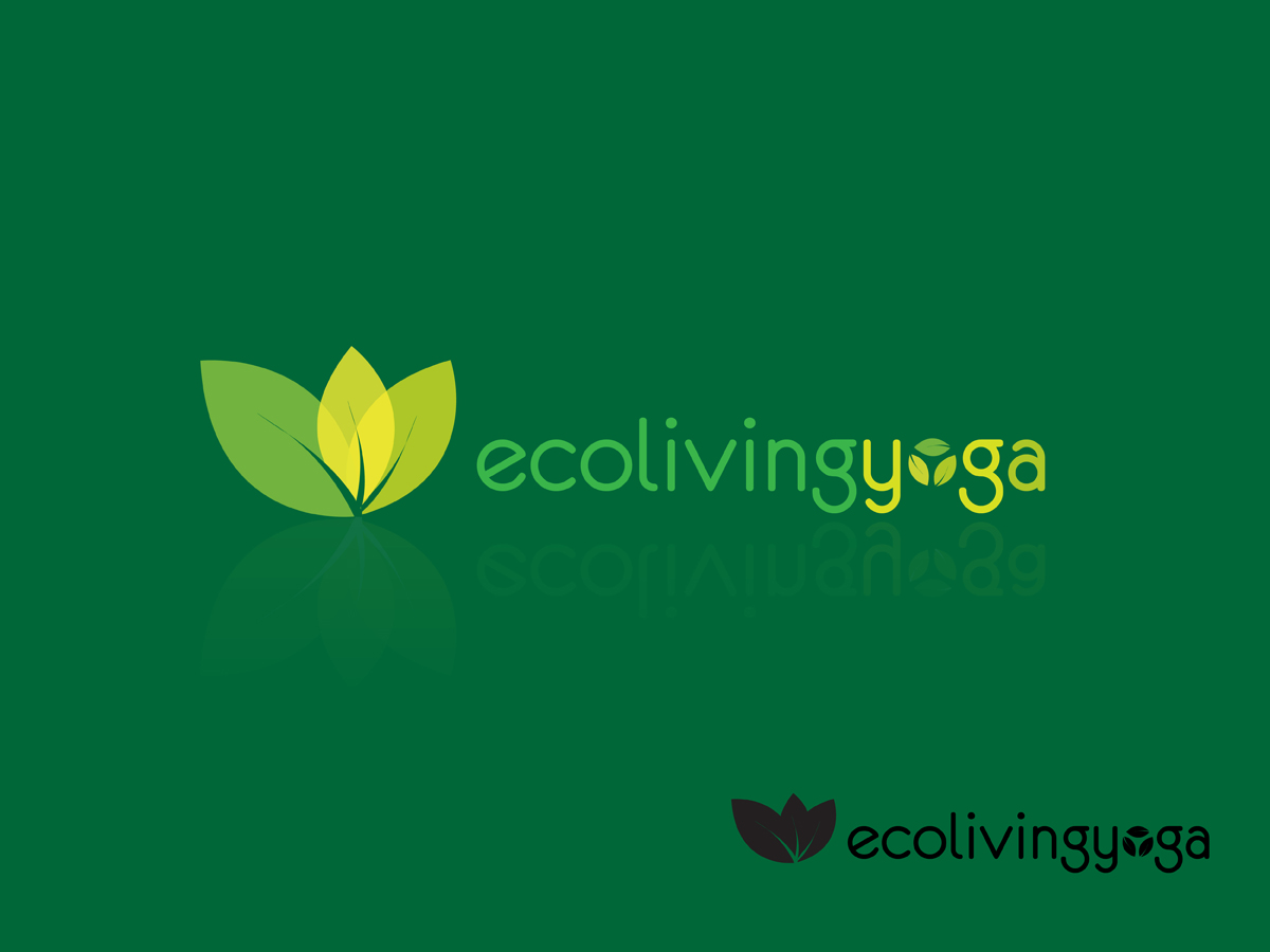 Logo Design by OW! Designz for Eco Living YOGA | Design #269417