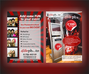 Flyer Design by HollyBlue Studio for 4life Photography | Design: #4525218