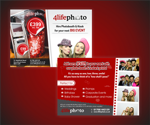 Flyer Design by HollyBlue Studio for 4life Photography | Design: #4525335