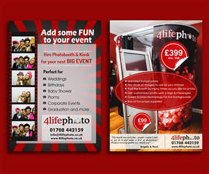 Flyer Design by HollyBlue Studio for 4life Photography | Design: #4536565
