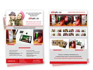 Flyer Design by Pointless Pixels India for 4life Photography | Design: #4524510