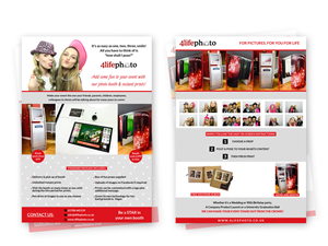Flyer Design by Pointless Pixels India for 4life Photography | Design: #4536315