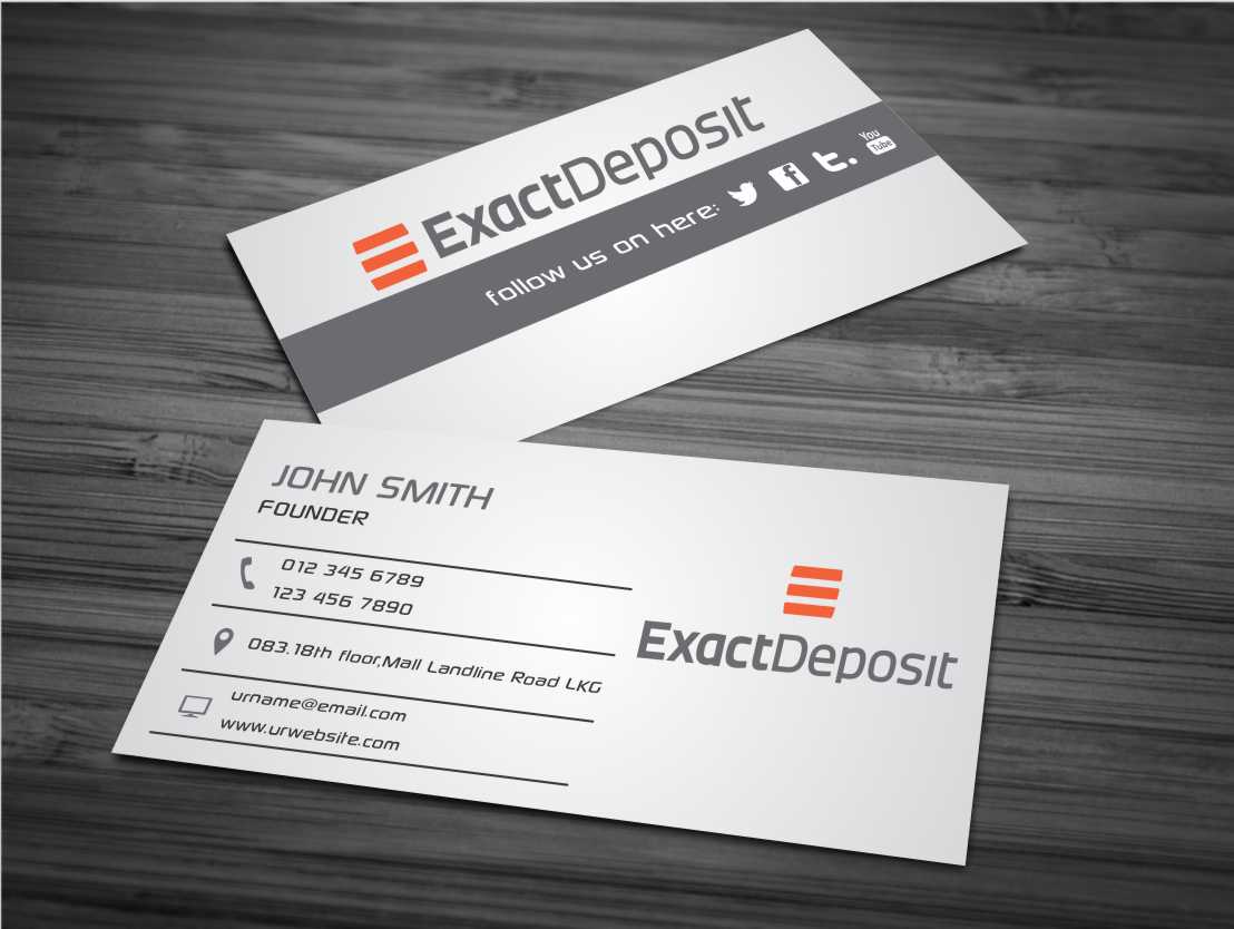 Diseño de Tarjeta de Presentación por AwsomeD para este proyecto | Diseño #4539513