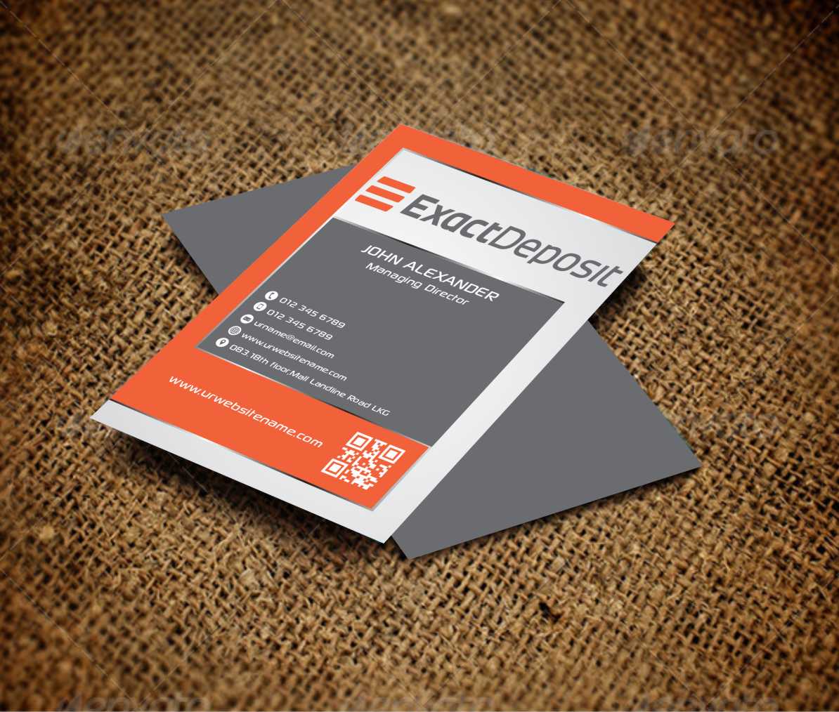 Diseño de Tarjeta de Presentación por AwsomeD para este proyecto | Diseño #4539522