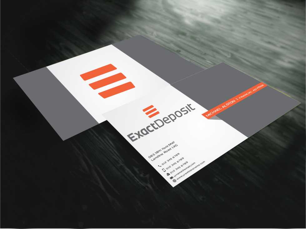 Diseño de Tarjeta de Presentación por AwsomeD para este proyecto | Diseño #4539523