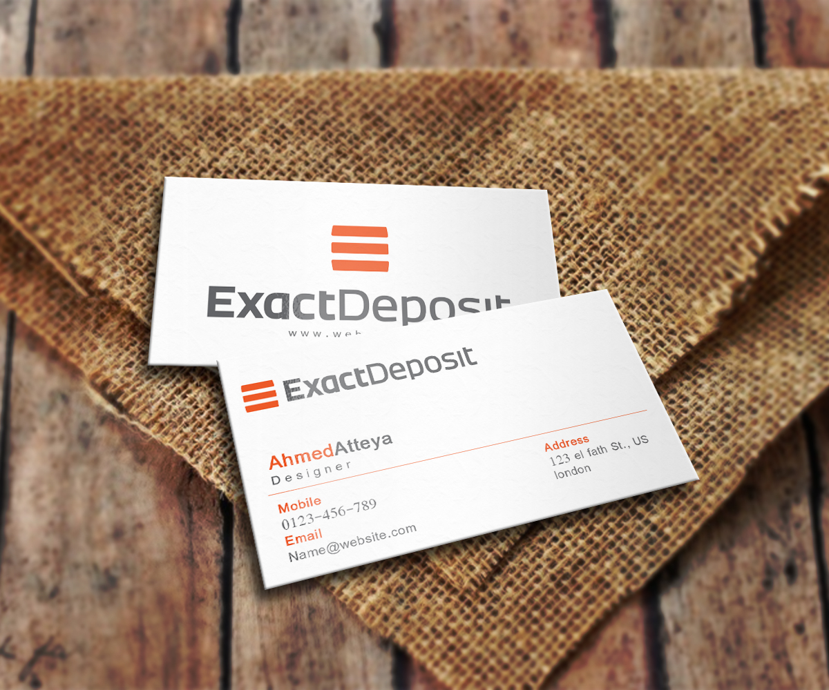 Business Card Design by a7mddz for this project | Design #4488998