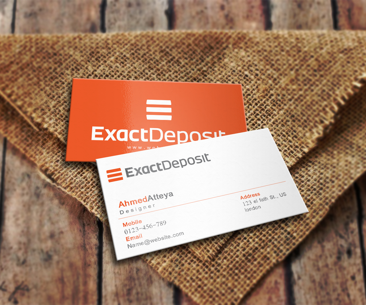 Business Card Design by a7mddz for this project | Design #4489019