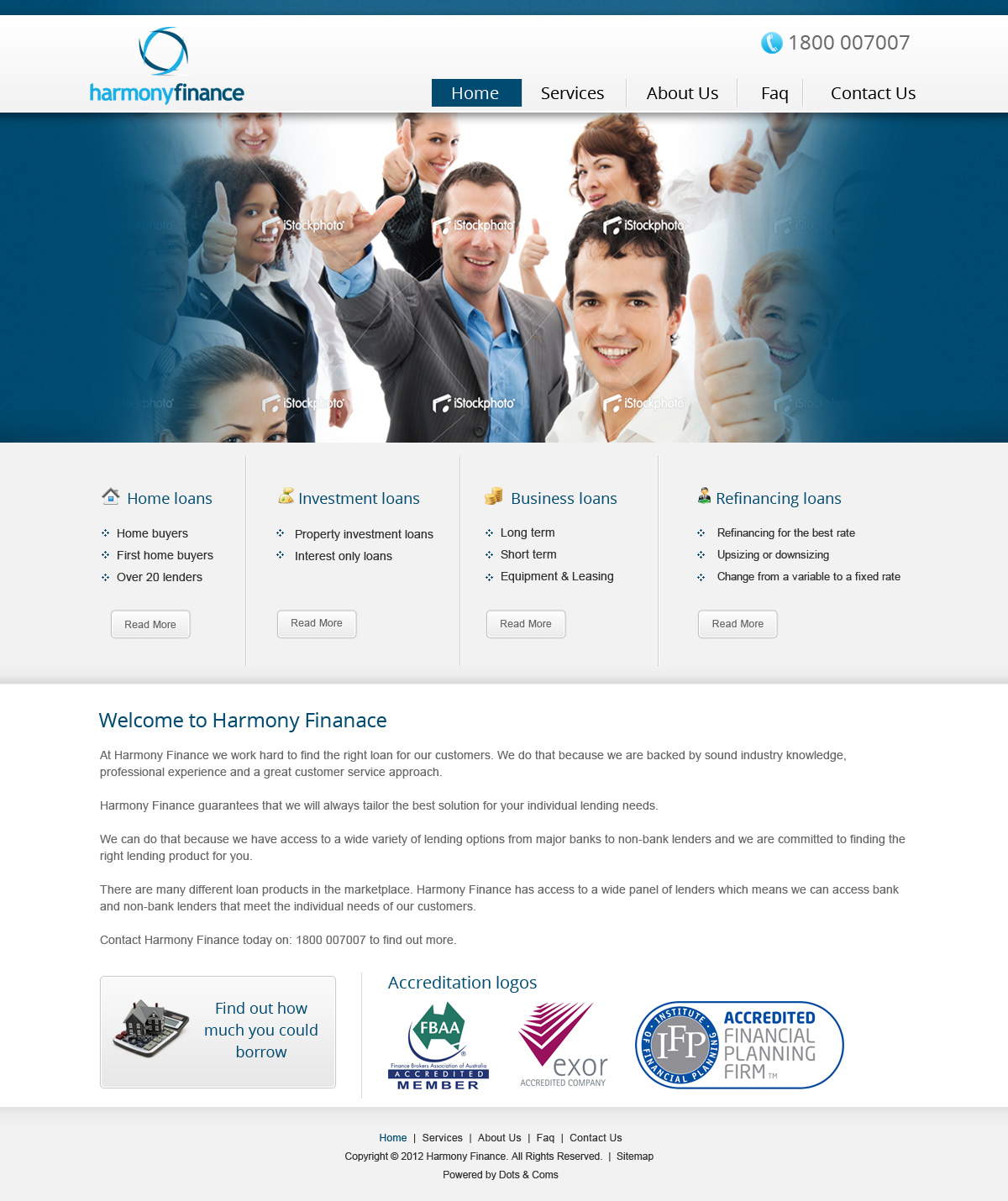 Web Design by Dots & Coms for this project | Design #1277450