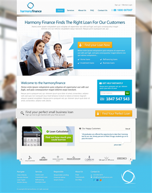 Web Design by the-lion-king for this project | Design: #1281391