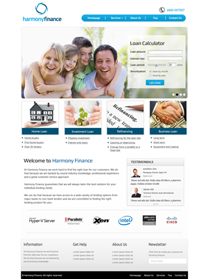 Web Design by OM for this project | Design: #1280895