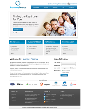 Web Design by OM for this project | Design: #1280902