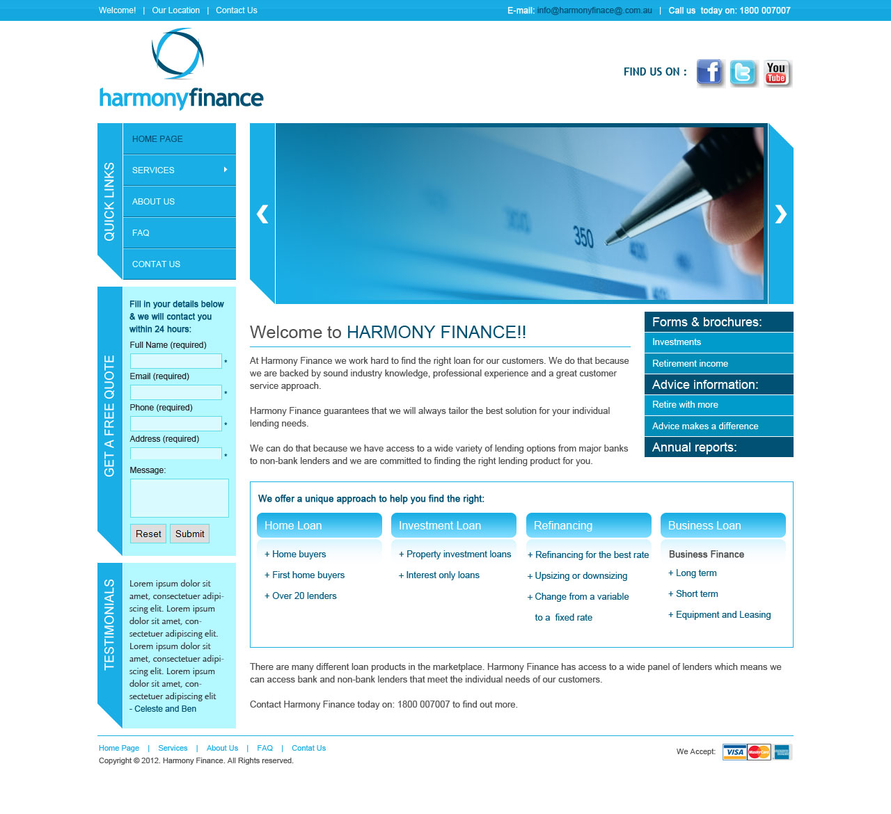 Web Design by Teju for this project | Design #1286189