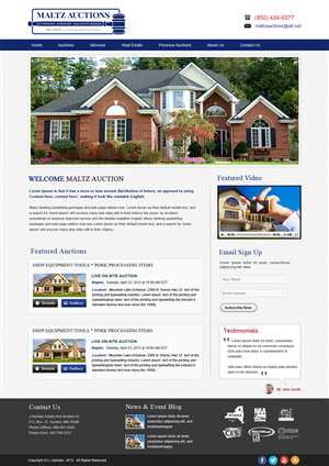 Wordpress Design by webxvision