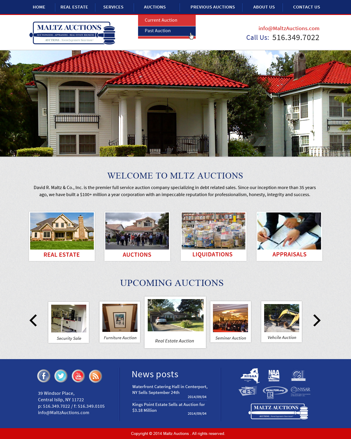 Wordpress Design by Creative X Designs for AuctionServices.com, Inc. | Design #4527691