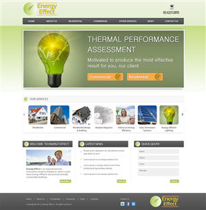 Web Design by Sbss for this project | Design: #1295928