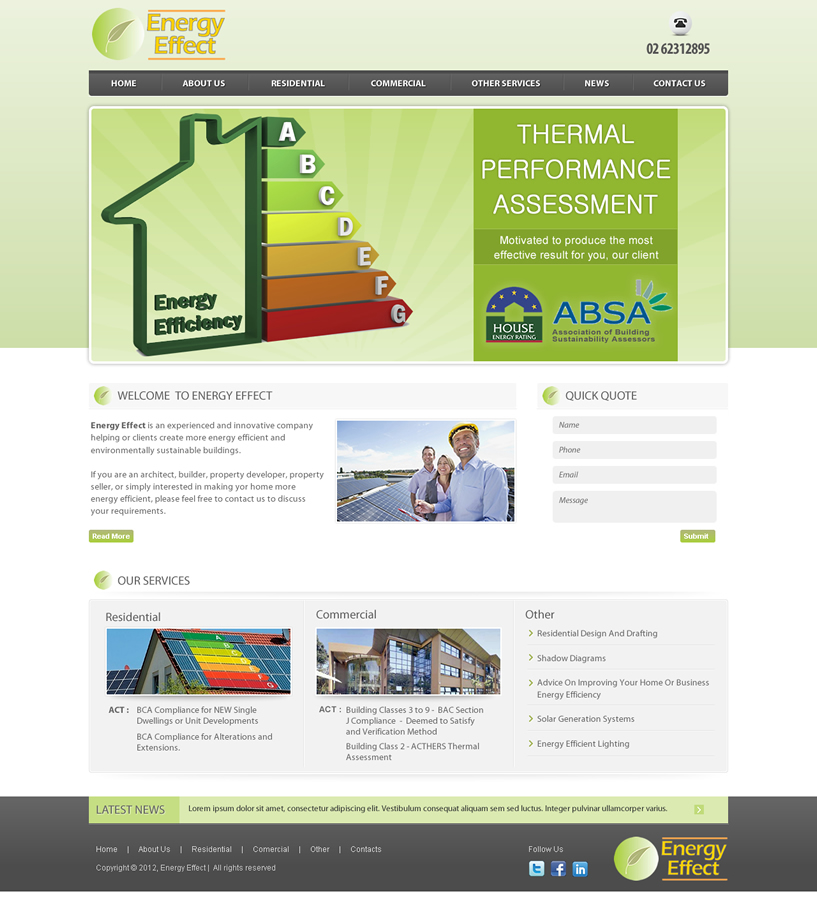 Web Design by Sbss for this project | Design: #1295932