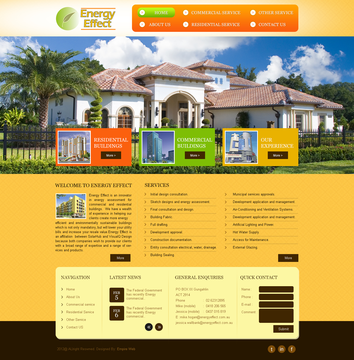 Web Design by Empireweb for this project | Design #1282924