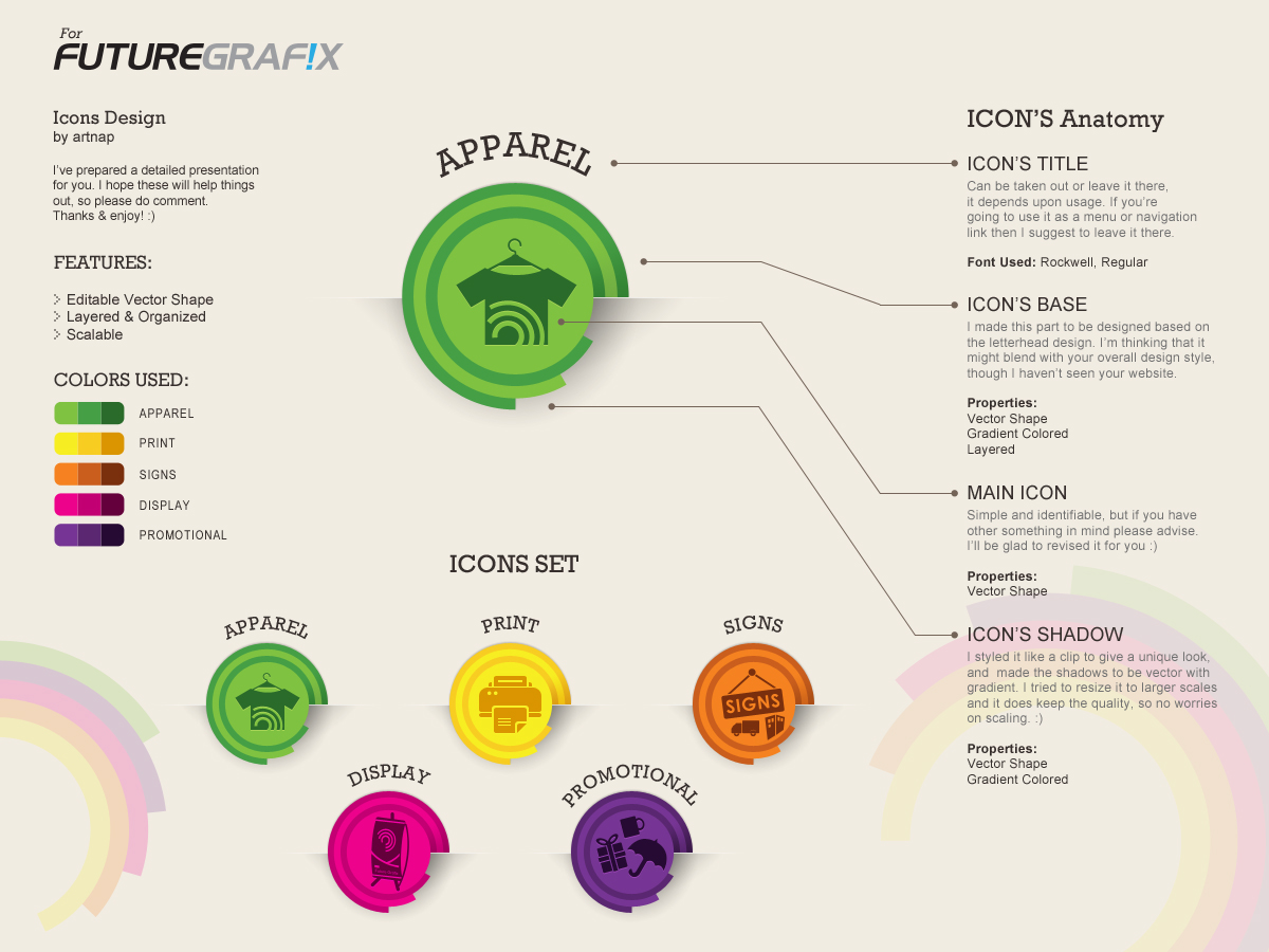 Icon Design by artnap for Future Grafix Ltd | Design #1328674