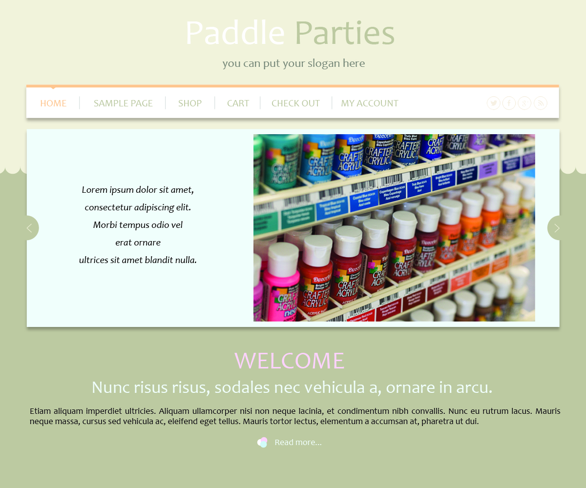 Wordpress Design by AleOnDaWeb for this project | Design #4517539