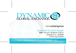 Logo Design by NiteOwl Designs for Dynamic Global Exchange | Design: #5119