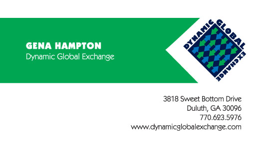 Logo Design by Marina Maskovsky for Dynamic Global Exchange | Design #4847