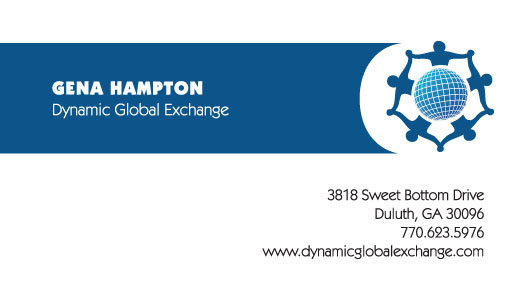 Logo Design by Marina Maskovsky for Dynamic Global Exchange | Design #4848