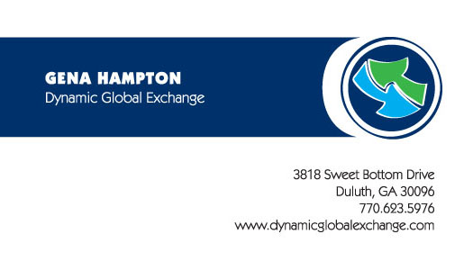 Logo Design by Marina Maskovsky for Dynamic Global Exchange | Design #4849