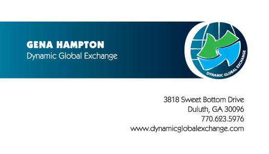 Logo Design by Marina Maskovsky for Dynamic Global Exchange | Design #4850