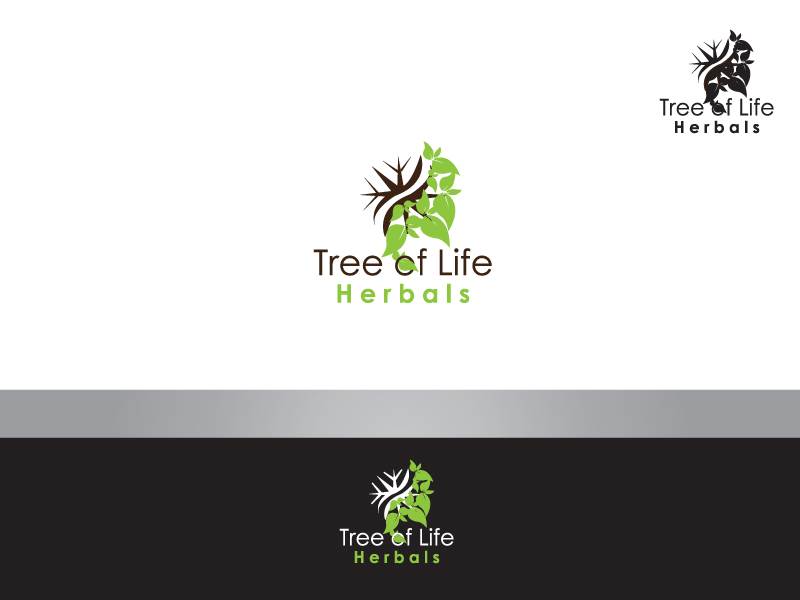 Logo Design by rootee for Tree of Life Herbals | Design #1275177