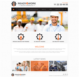 Diseño Web por A.D.S para este proyecto | Diseño #4600038