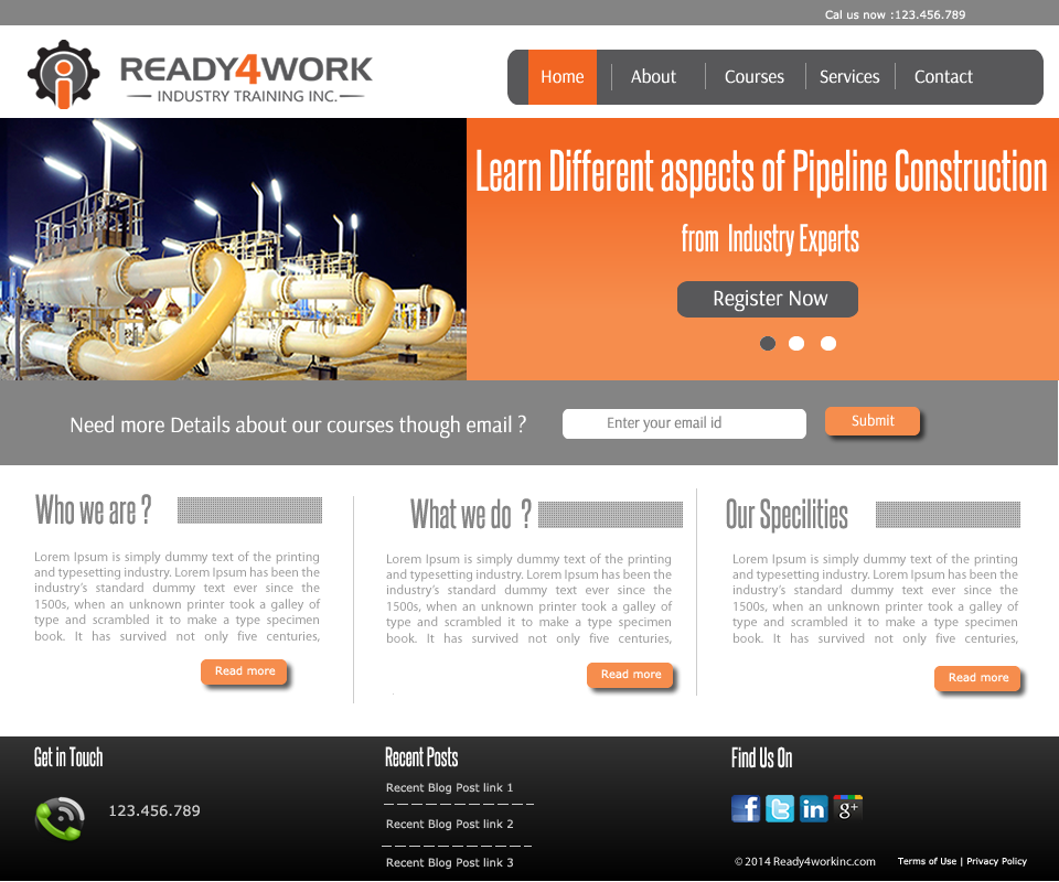 Web Design by Hibiscus Technolab for this project | Design #4537693