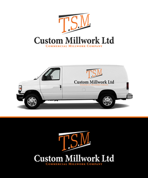 T.S.M. Custom Millwork Ltd | Logo Design by Ethien