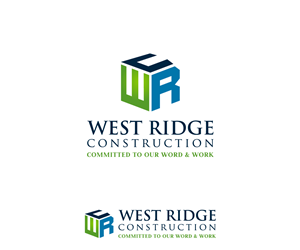 West ridge construction -wrc | Logo Design by ppnelance