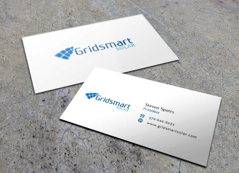 Business Card Design by Eggo May P for Gridsmart Solar | Design #4492100