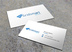 Design de Carte de Visite par Eggo May P pour Gridsmart Solar | Design : #4492100