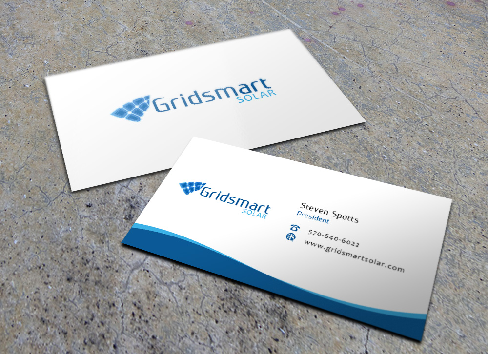 Business Card Design by Eggo May P for Gridsmart Solar | Design #4492112