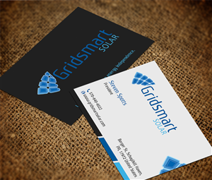 Design de Carte de Visite par Sarah Haroon pour Gridsmart Solar | Design : #4497013