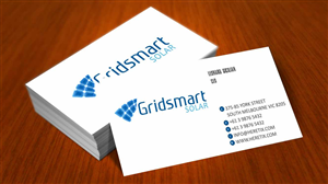 Business Card Design by AwsomeD for Gridsmart Solar | Design: #4499340