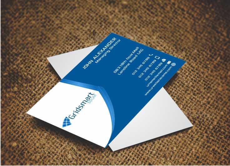 Design de Carte de Visite par AwsomeD pour Gridsmart Solar | Design #4499345