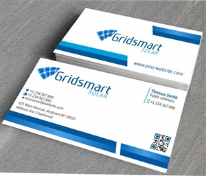 Design de Carte de Visite par AwsomeD pour Gridsmart Solar | Design : #4499346