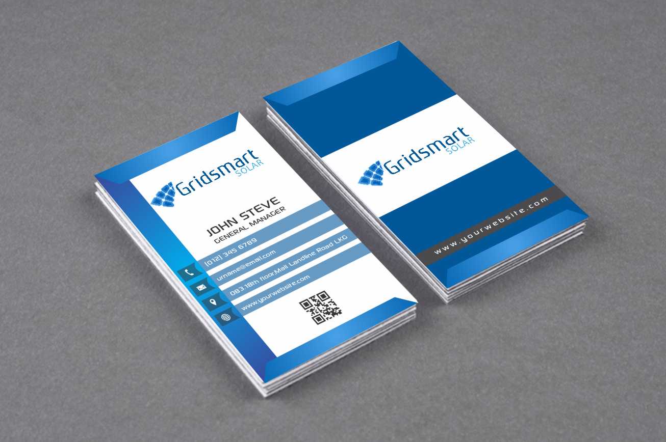 Business Card Design by AwsomeD for Gridsmart Solar | Design #4499347