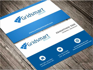 Business Card Design by AwsomeD for Gridsmart Solar | Design: #4499351