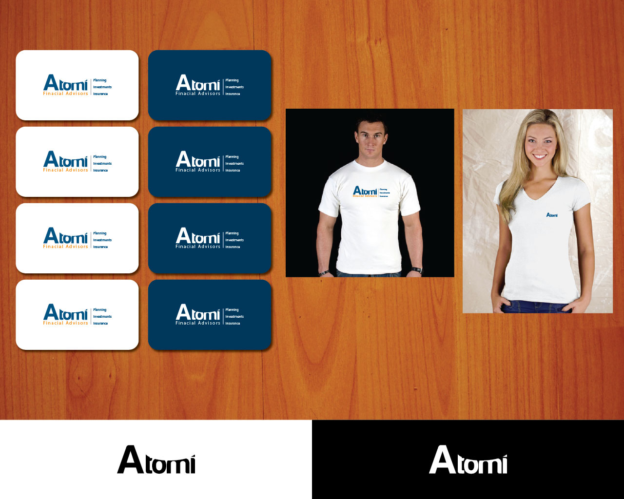 Logo Design by HLGCreativeTeam for Atomi Finanical Advisors | Design #1306907