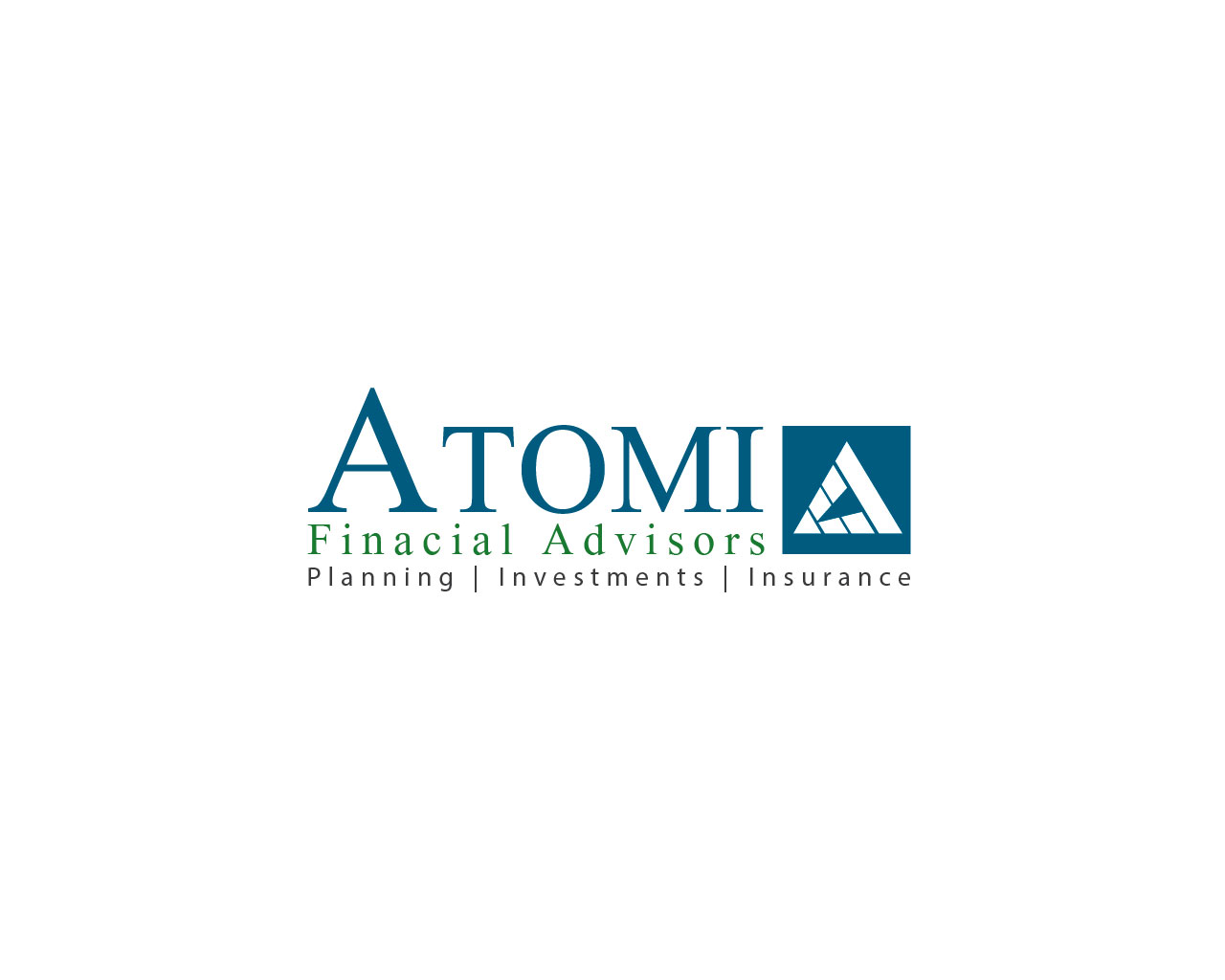 Logo Design by HLGCreativeTeam for Atomi Finanical Advisors | Design #1311659