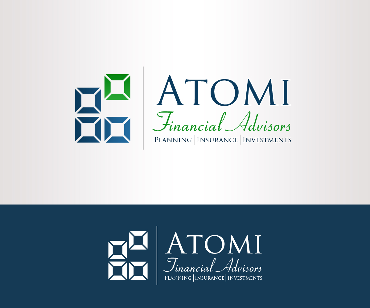 Diseño de Logo por Natan para Atomi Finanical Advisors | Diseño #1311003