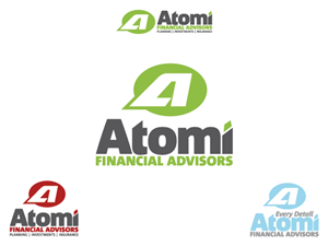 Logo Design by MIM design for Atomi Finanical Advisors | Design: #1285232