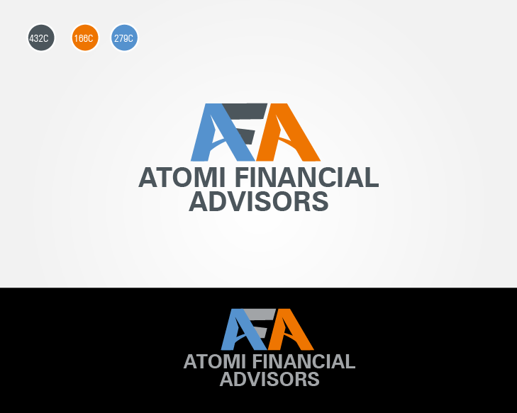 Logo Design by pantonemédia for Atomi Finanical Advisors | Design #1287745